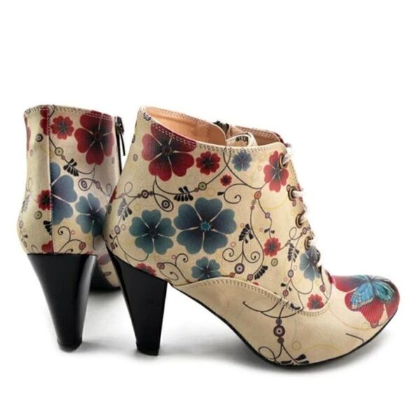 Goby Boho Ankle Booties Size 7.5 - Picture 2 of 5